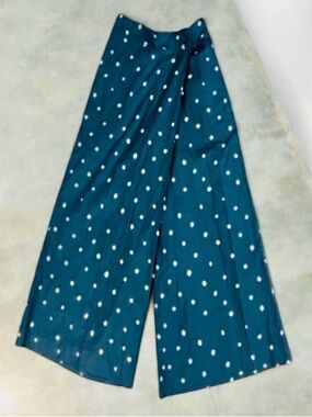 NWOT Humility Wrap Palazzo 💯 %Cotton Trouser Size 36